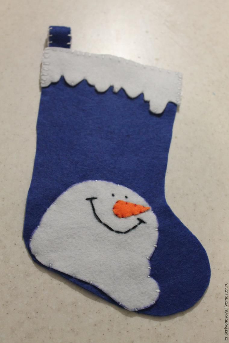 Мастер-класс по изготовлению новогоднего валенка, фото № 7