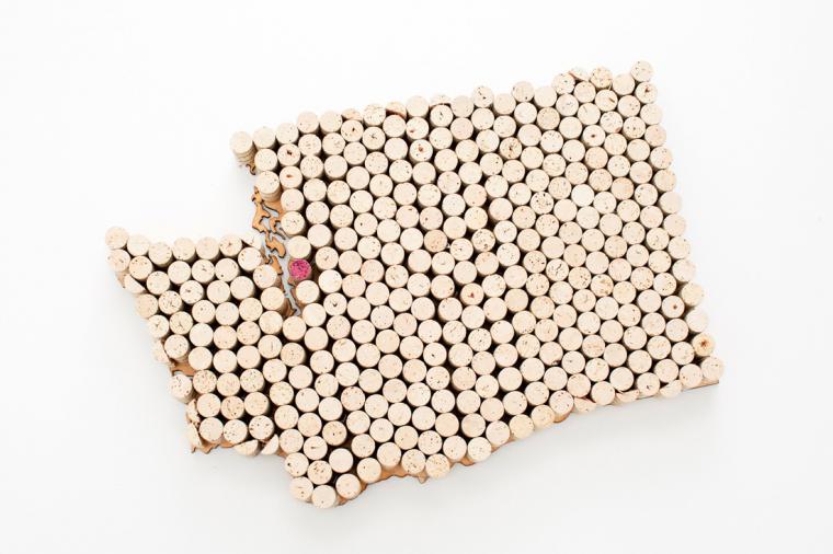 Делаем картину-панно из винных пробок и еще много идей из пробок, фото № 6