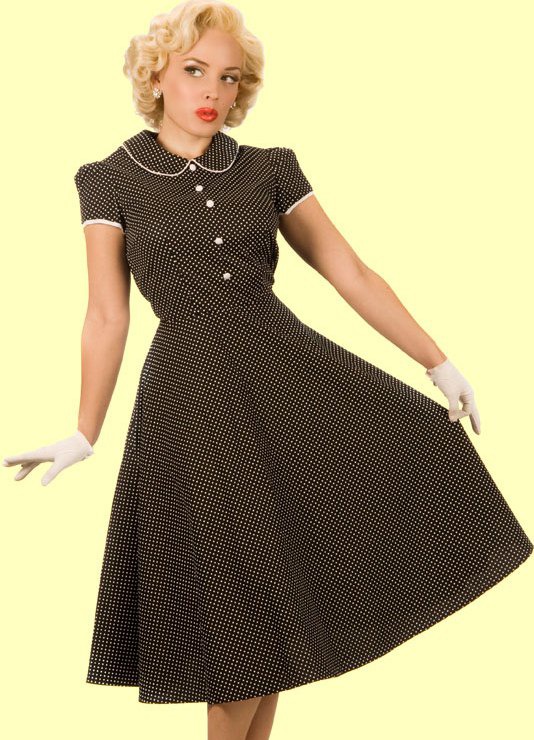 Платья в стиле 50 60 годов фото