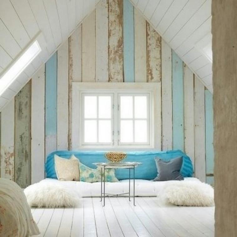 Комната в морском стиле рисунок