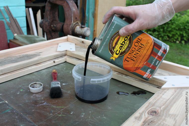 Делаем из поддона зеркало в стиле «лофт», фото № 24