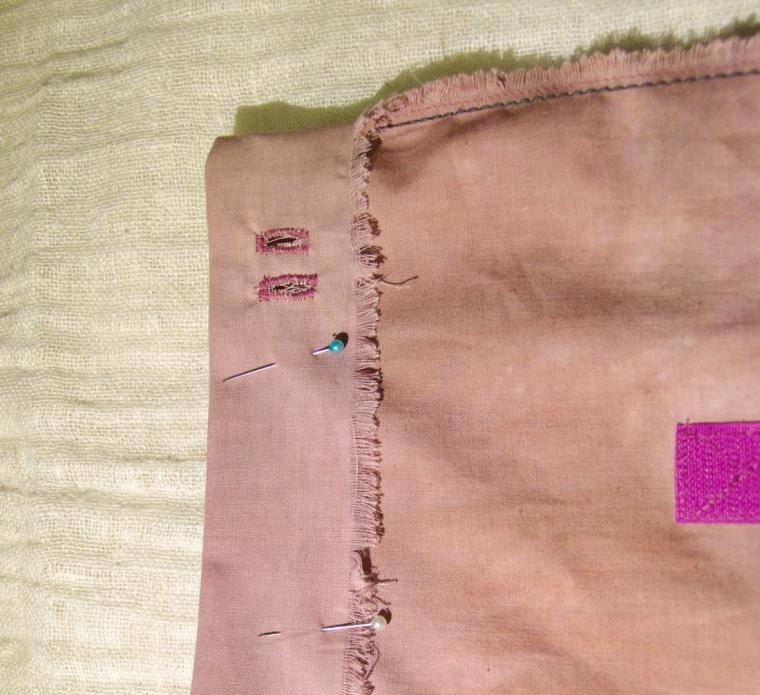 Просто и красиво шьем винтажные мешочки со съемными цветами, фото № 13