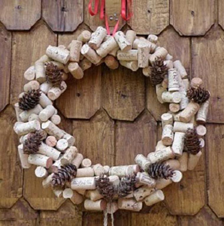 Новогодние поделки из пробок от шампанского своими руками