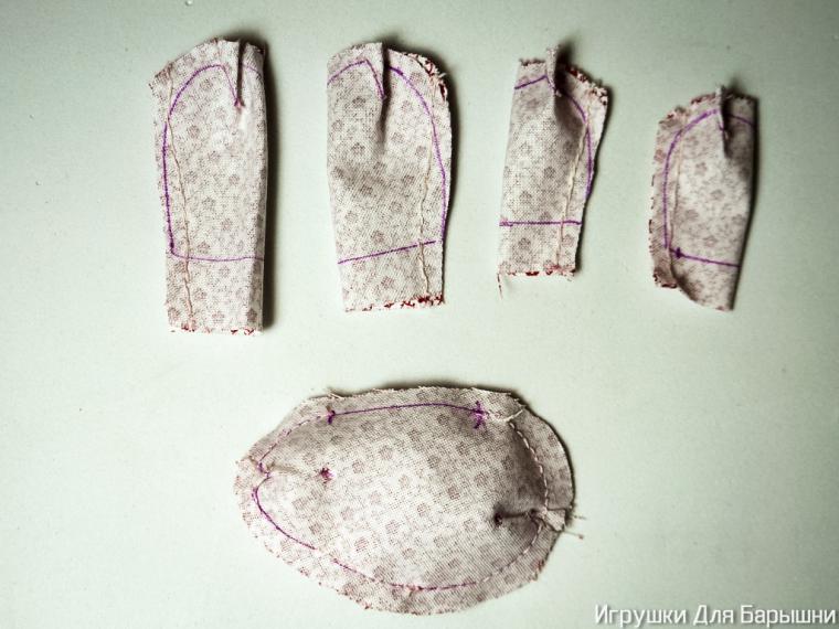 Как собрать фарфоровую куколку с текстильным телом, фото № 6
