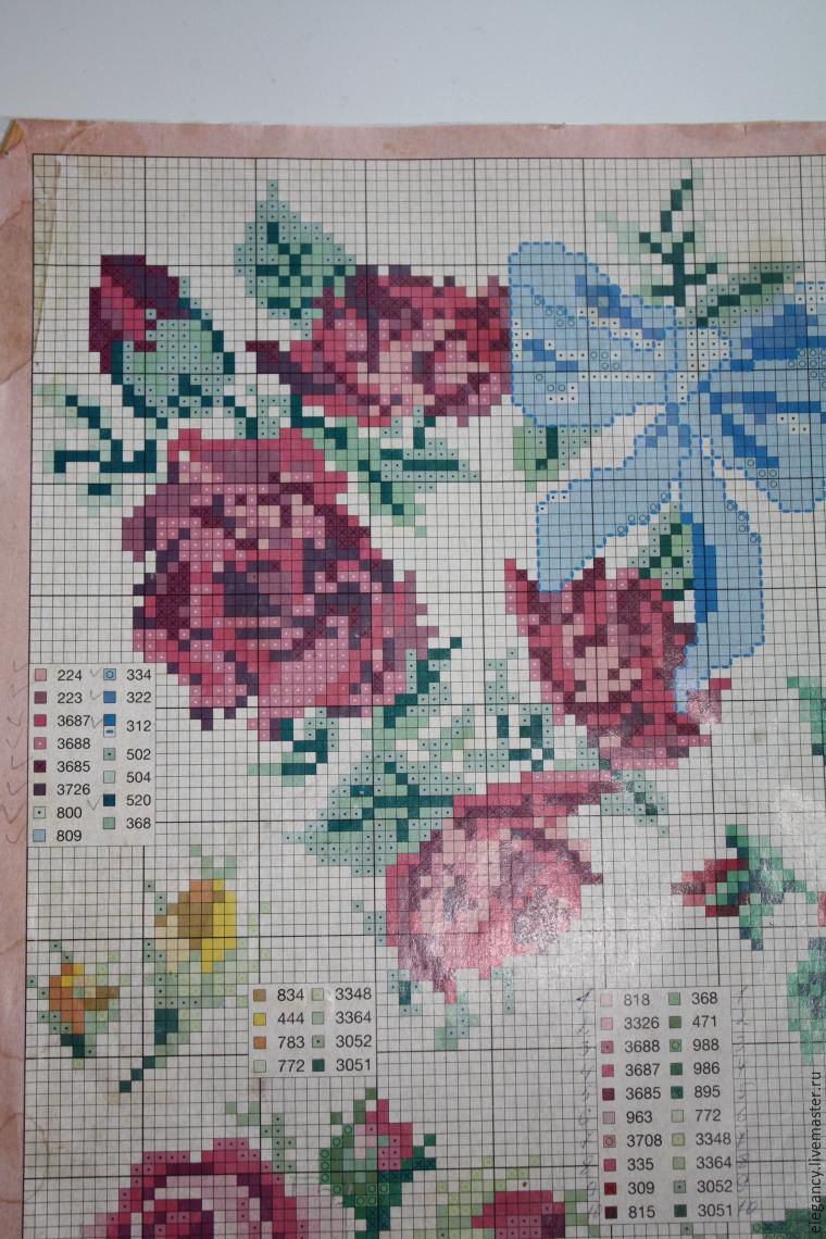 Шьем и вышиваем карман для носовых платочков, фото № 1