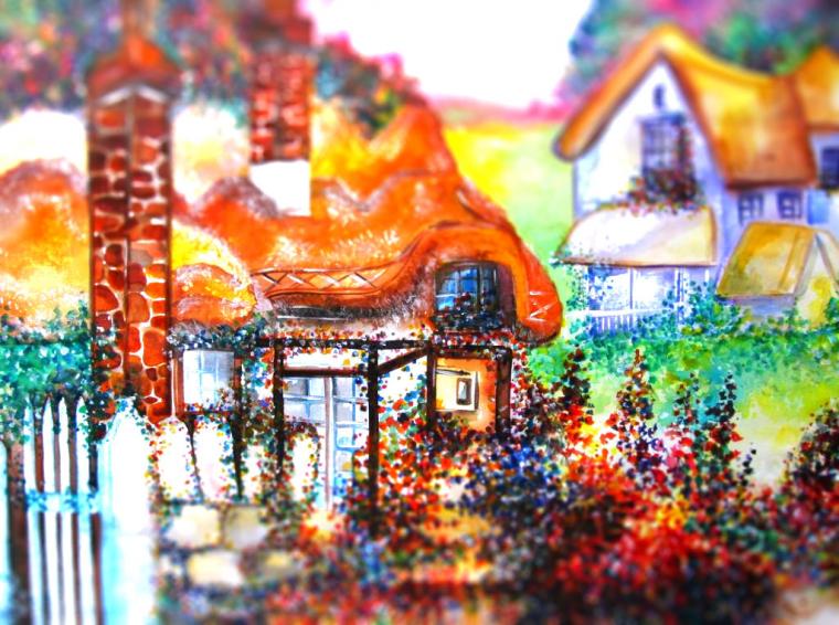 картина в моем доме. джим митчелл художник домики. нетрадиционная картина моего дома. Dennis lewan художник. хайрулинов ильбек сунагатович отчий дом.