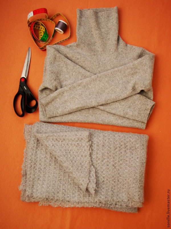6 идей, как переделать старый свитер в обновку