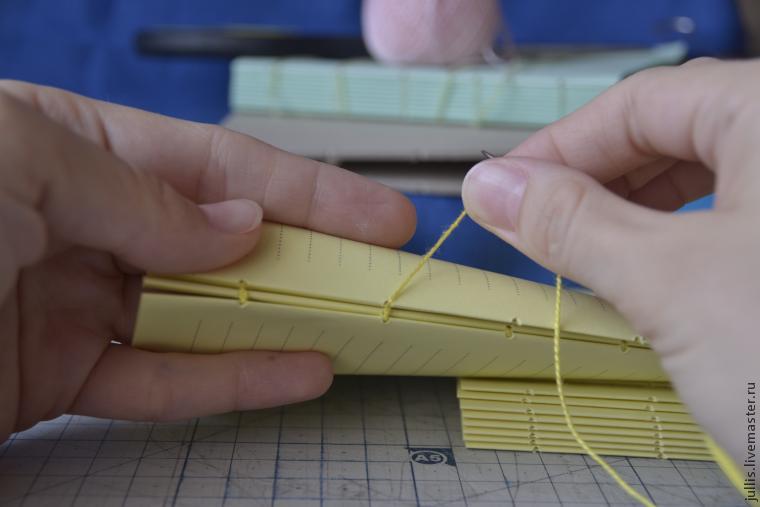 Осваиваем коптский переплет: Мастер-Классы в журнале Ярмарки Мастеров