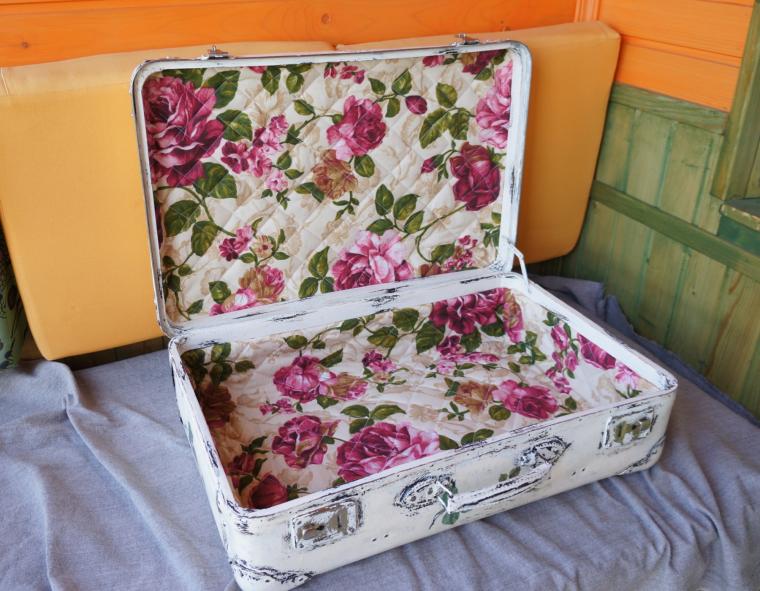Как реставрировать старый чемодан своими руками