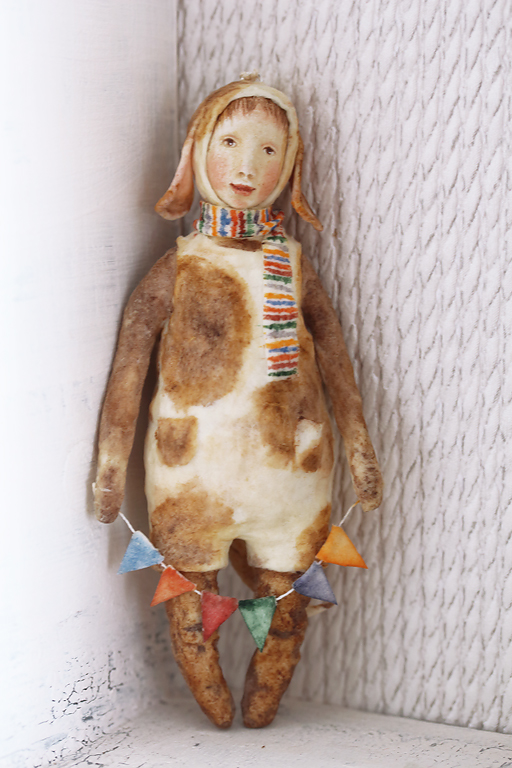 винтаж, ватные игрушки винтаж, ватные игрушки