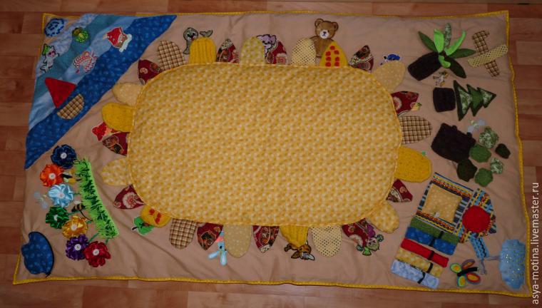 Мастер-класс по пошиву детского одеяла с вышивкой. Часть 2