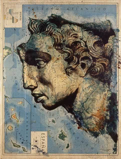 Мир образов на географических картах, фото № 28Атлас глазами Fernando Vicente (32 фото) Мир образов на географических картах, фото № 28