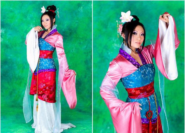 Китайский национальный женский костюм