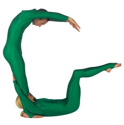 Буквы из людей русский